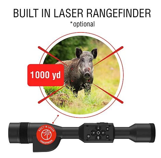 ATN Puškohľad X-Sight 5 LRF 5-25x Smart Day & Night Vision (DGWSXS5255LRF)
