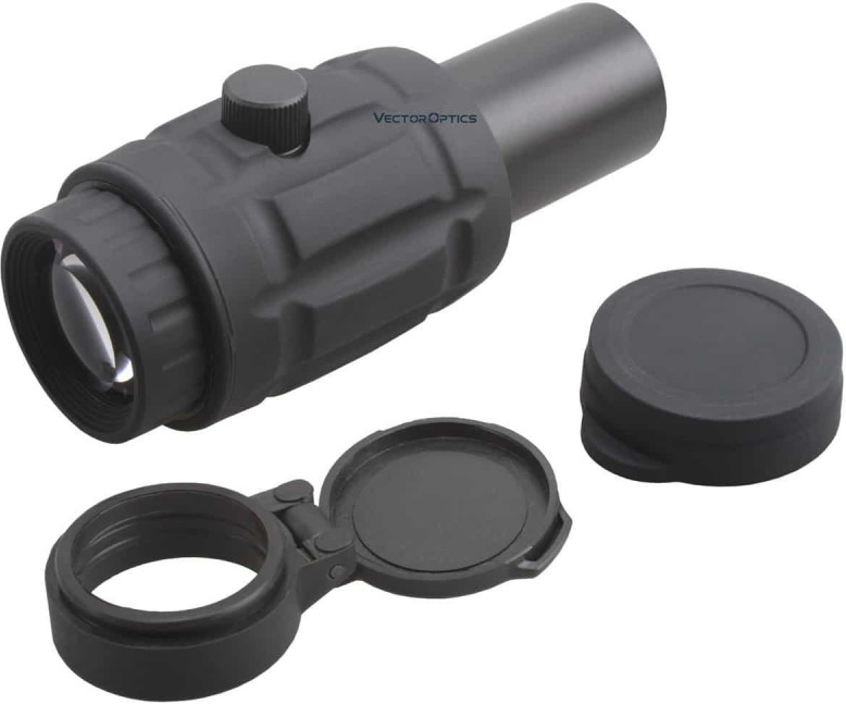 VECTOR OPTICS Magnifier Maverick 5x26mm w/ Flip Side Mount (SCMF-15)