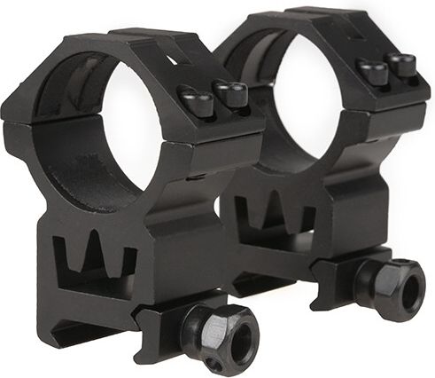 THETA OPTICS Montážne krúžky 30mm, vysoké