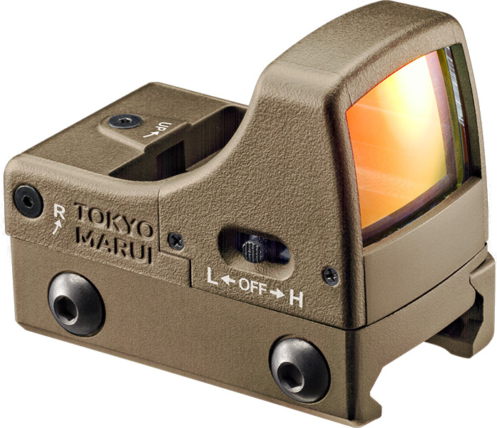 TOKYO MARUI Kolimátor Micro Pro Red Dot Sight - fde