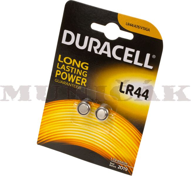 DURACELL Batéria LR44, 2ks