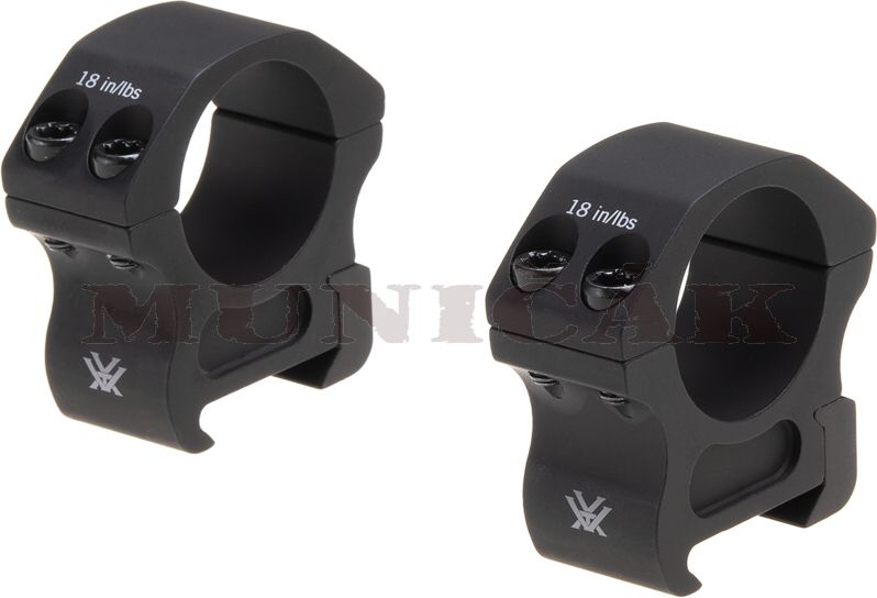 VORTEX OPTICS 25.4mm Montážne krúžky Pro Ring Medium
