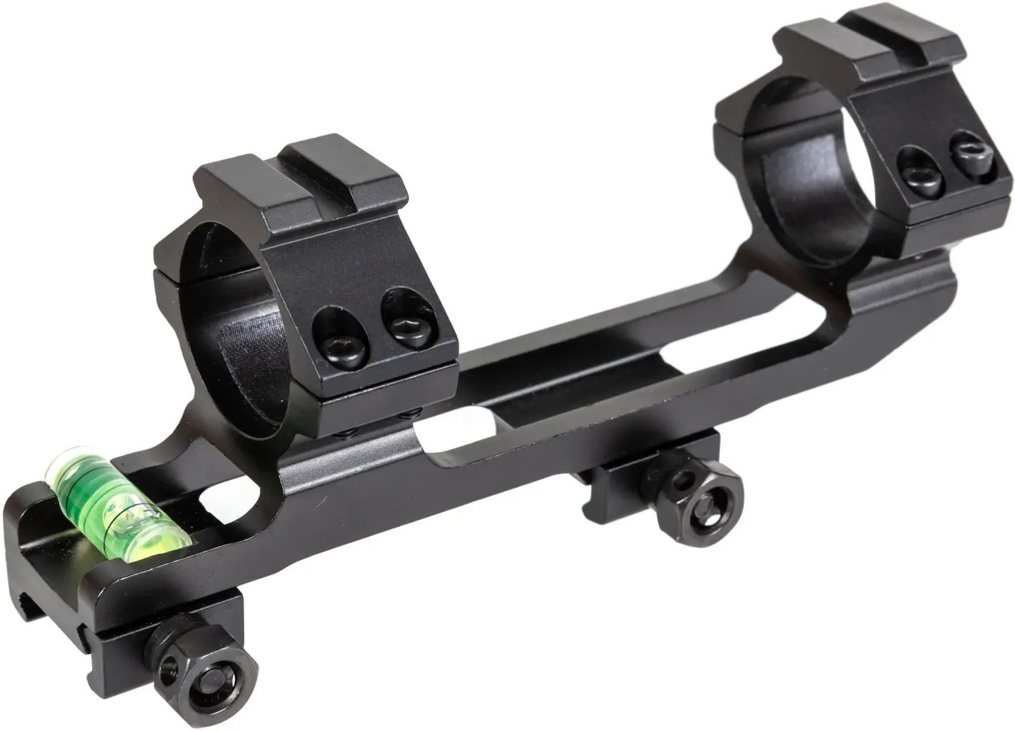 SPECNA ARMS Spojené montážne krúžky s vodováhou