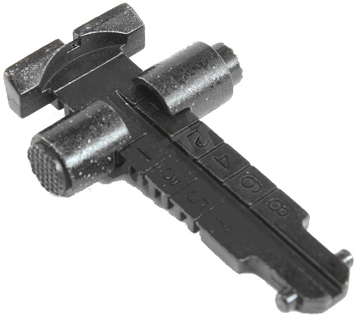 CYMA Zadné nastaviteľné hľadí pre zbrane AK (6708)