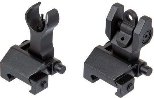 SPECNA ARMS Mieridla Flip-Up Iron Sights - čierne