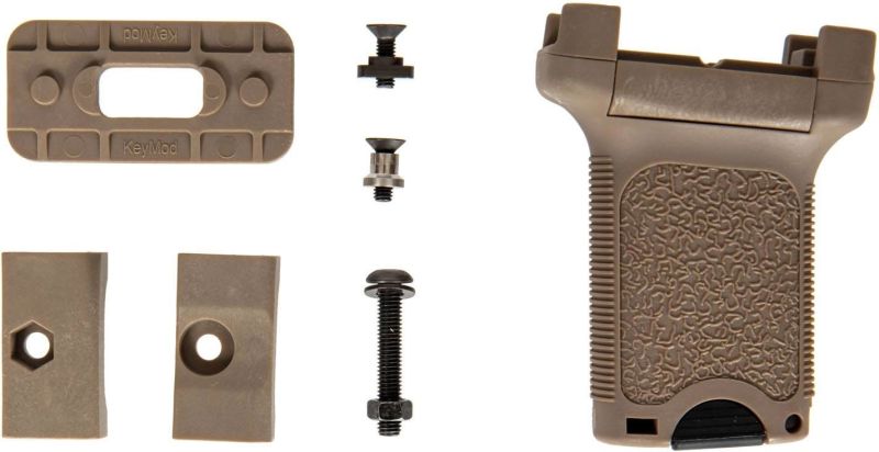 JJ AIRSOFT Rukoväť RIS / KeyMod / M-LOK - tan