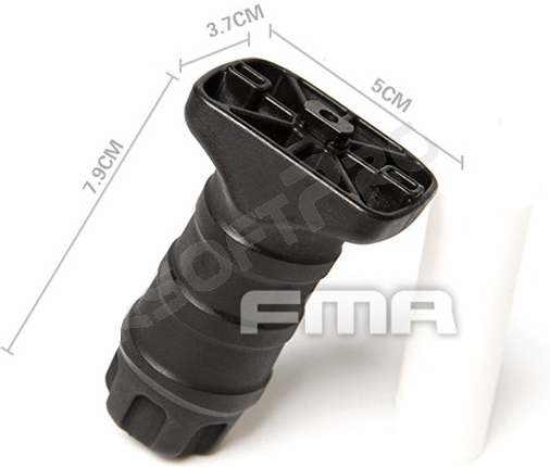 FMA Vertikálna krátka rukoväť M-LOK - čierna