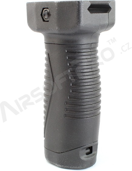 BIG DRAGON Pogumovaná Vertikálna taktická rukoväť LS RIS - black