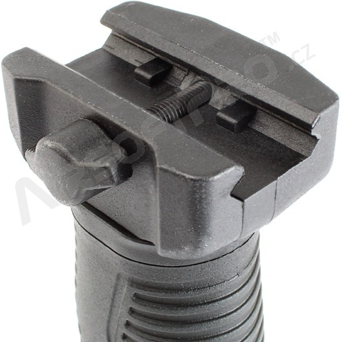 BIG DRAGON Pogumovaná Vertikálna taktická rukoväť LS RIS - black