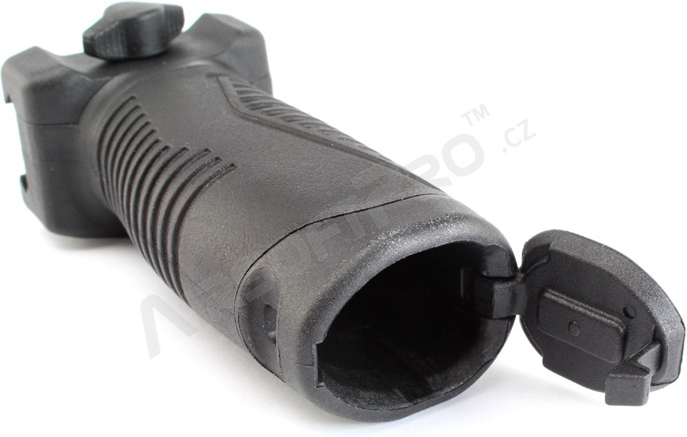 BIG DRAGON Pogumovaná Vertikálna taktická rukoväť LS RIS - black