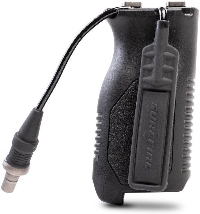 STRIKE INDUSTRIES Grip M-LOK Angled Vertical, long - čierny