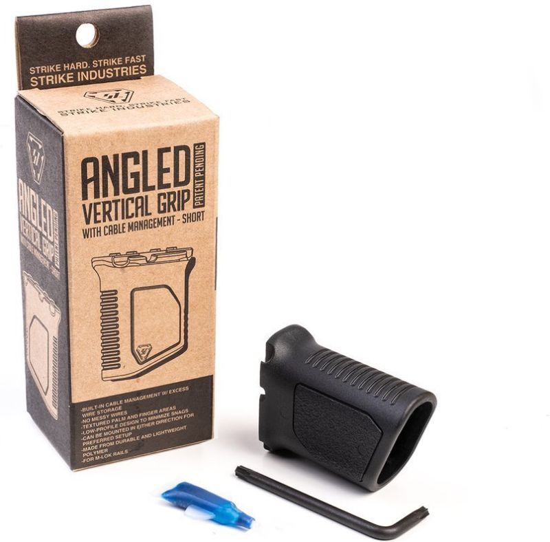 STRIKE INDUSTRIES Grip M-LOK Angled Vertical, short - black