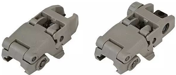 FMA Mieridla Flip-up sight set Gen.I - foliage green