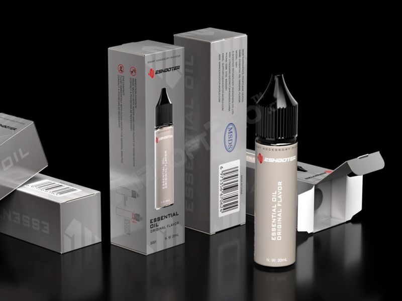 E-SHOOTER Náhradná náplň pre tlmič FLARE Smoky BT - bez vône