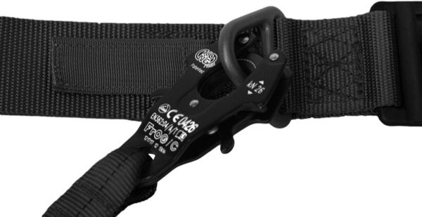 WARRIOR Personal Retention Lanyard - black (W-EO-PRLFROG-BLK)