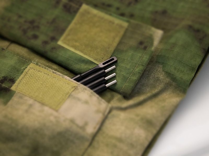 AIRSOFTPRO Plastový vyterák hlavne 71,6cm, skladací 