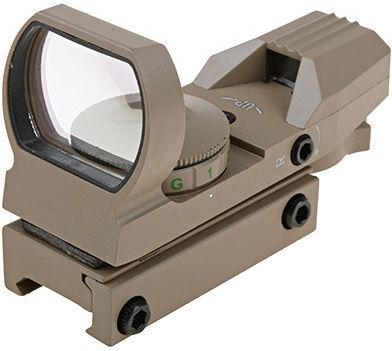 THETA OPTICS Kolimátor RED DOT SIGHT otvorený - tan