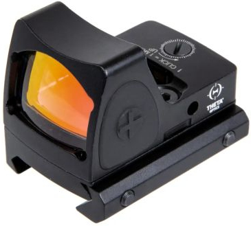 THETA OPTICS Kolimátor Mini reflex 1x23.8mm x16.7mm - black