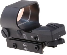 THETA OPTICS Kolimátor RED/GREEN DOT Reflex Sight, otvorený - čierny