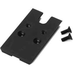 NOVRITSCH SSP5 Premium Red Dot Plate - black