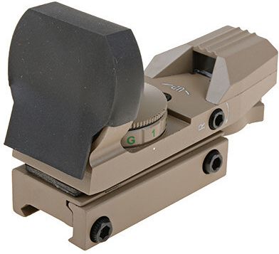 THETA OPTICS Kolimátor RED DOT SIGHT otvorený - tan