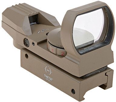 THETA OPTICS Kolimátor RED DOT SIGHT otvorený - tan