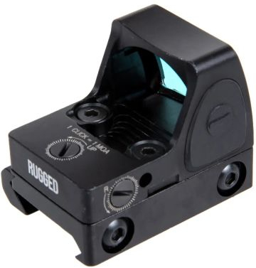 THETA OPTICS Kolimátor Mini reflex 1x23.8mm x16.7mm - black