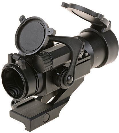 THETA OPTICS Kolimátor BATTLE RED DOT SIGHT - čierny