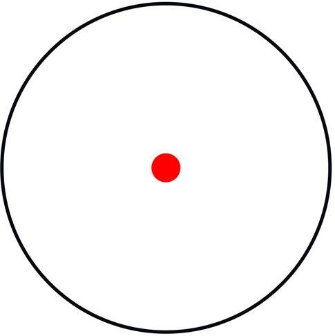 THETA OPTICS Kolimátor RKAK red dot - čierny