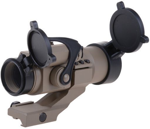 THETA OPTICS Kolimátor BATTLE RED DOT SIGHT - tan