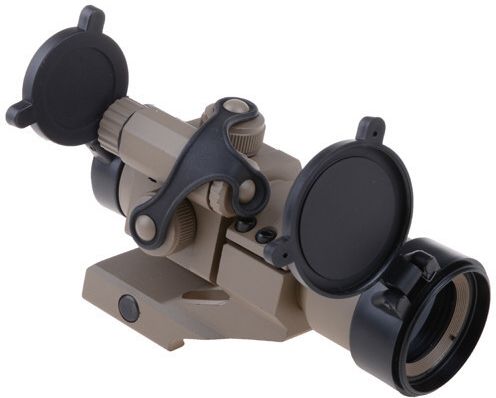 THETA OPTICS Kolimátor BATTLE RED DOT SIGHT - tan