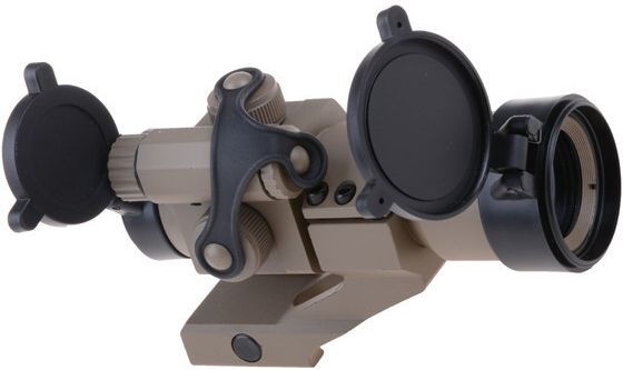 THETA OPTICS Kolimátor BATTLE RED DOT SIGHT - tan