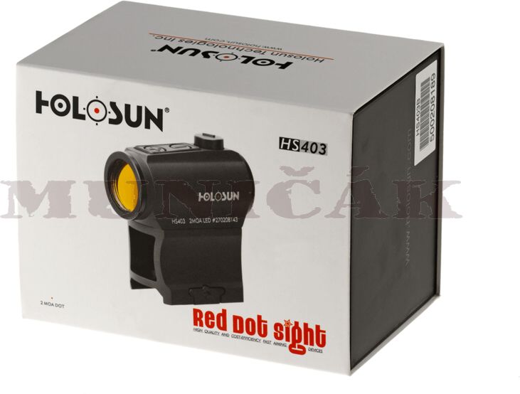 HOLOSUN Kolimátor Red Dot Sight (HS403B)
