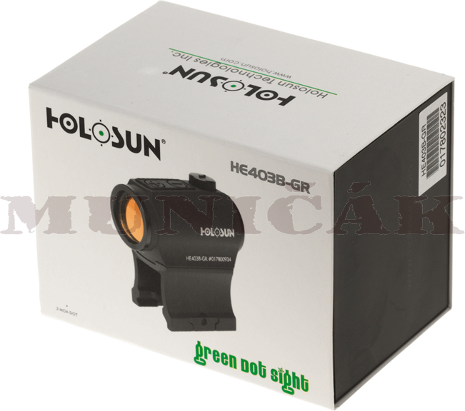 HOLOSUN Kolimátor Elite Green Dot (HE403B-GR)