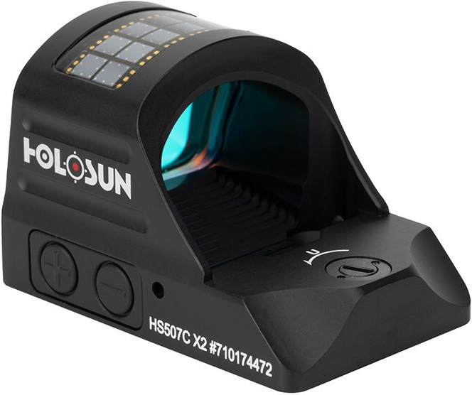 HOLOSUN Kolimátor HS407C-X2 Red Dot - black