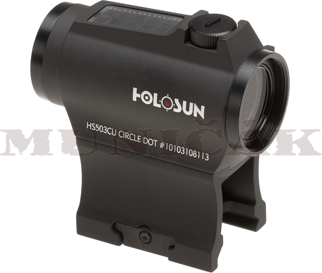 HOLOSUN Kolimátor Solar Red Circle Dot Sight (HS503CU)