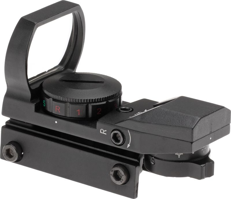 AIM-O Kolimátor Multi Reticle Red Dot - black