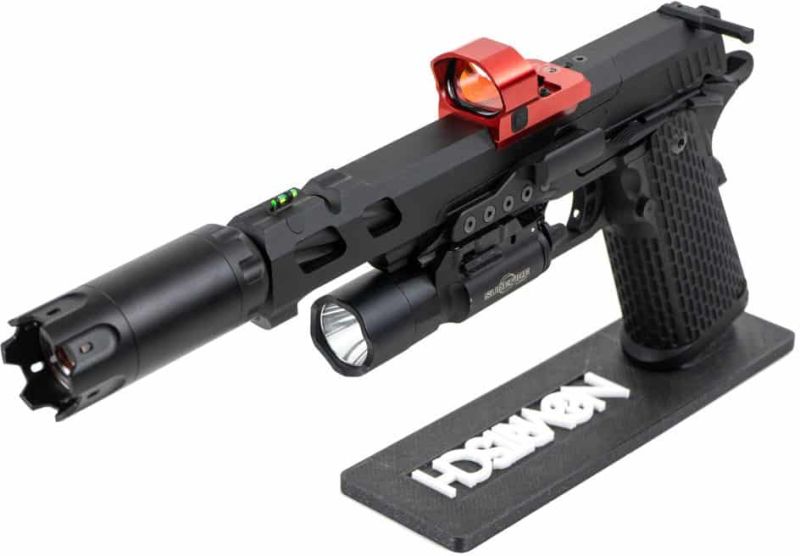 NOVRITSCH SSP5 Premium Red Dot Plate - black