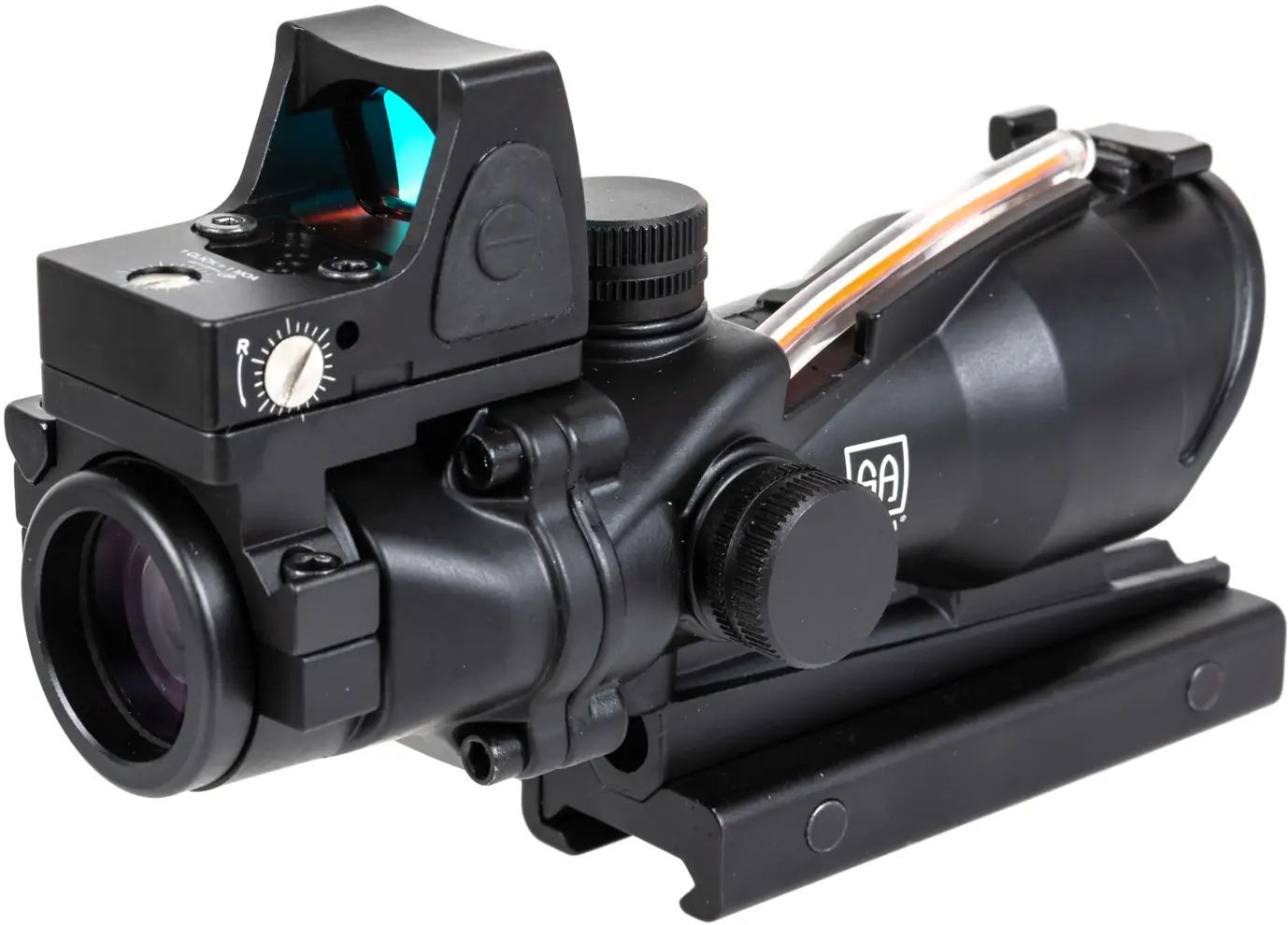 SPECNA ARMS Puškohľad/Kolimátor CORE RedFiber 4x32 / Sharp red dot sight - black