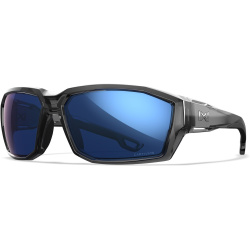 WILEY X Ochranné okuliare ALPINE Captivate - polarizované modré sklá / lesklý bledo šedý rám