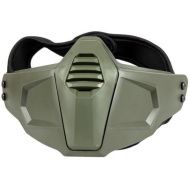 ULTIMATE TACTICAL Sieťovaná maska Armor Face - olivová