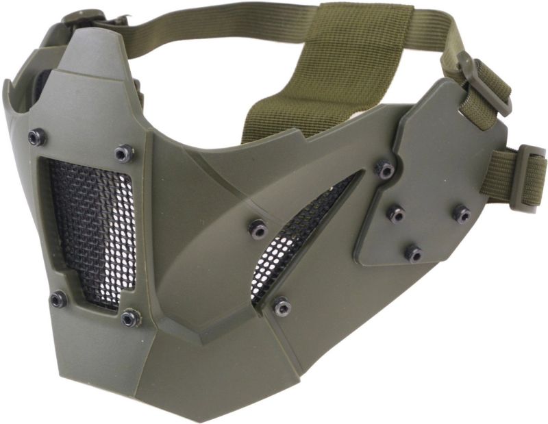 GFC Sieťovaná maska Fast Protective - olive