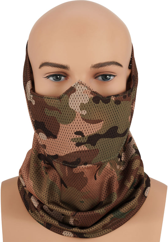 CYGNUS ARMORY Ochranná maska Face Warrior Defender - multicamouflage