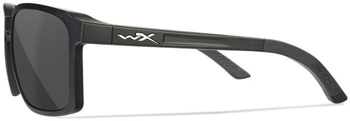 WILEY X Ochranné okuliare ALFA - dymové sklá / matný čierny rám