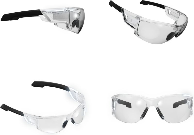 MECHANIX Ochranné okuliare Tactical Type-N - clear lens / clear frame (VNS2-10AA-CE)