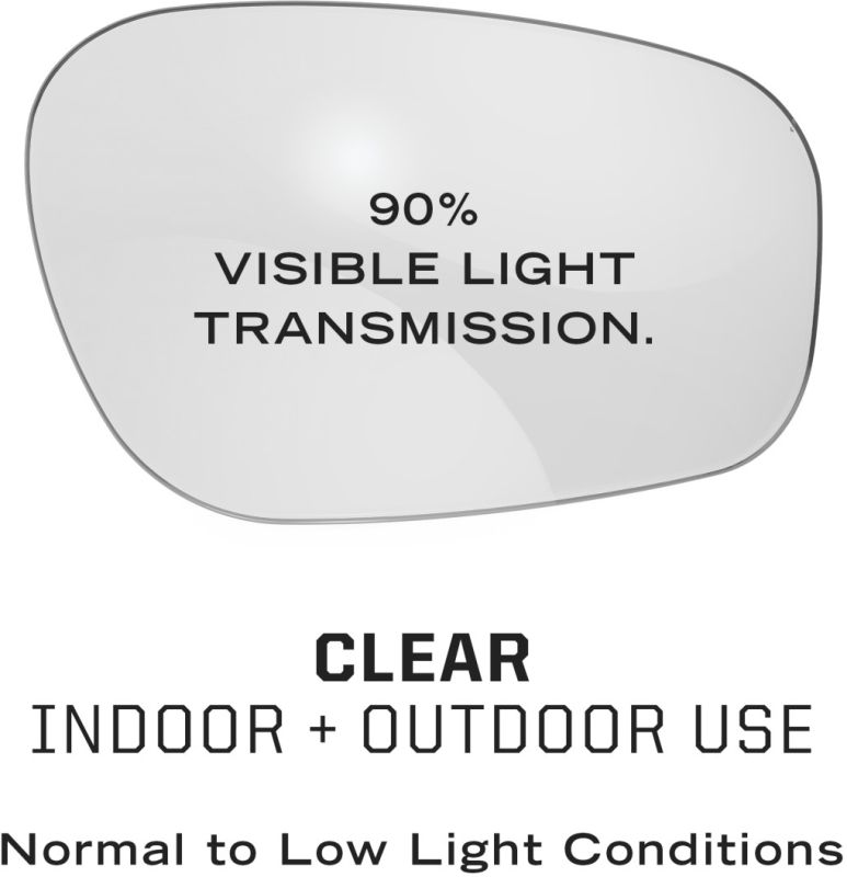 MECHANIX Ochranné okuliare Tactical Type-N - clear lens / clear frame (VNS2-10AA-CE)