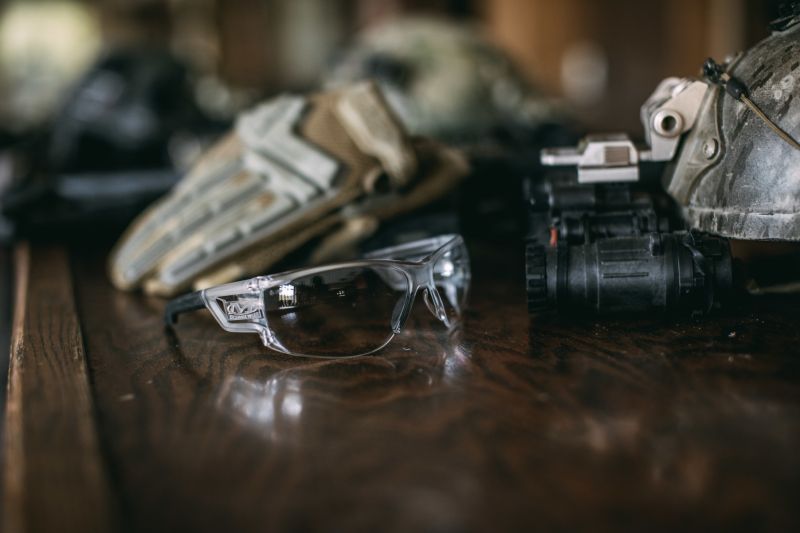 MECHANIX Ochranné okuliare Tactical Type-N - clear lens / clear frame (VNS2-10AA-CE)