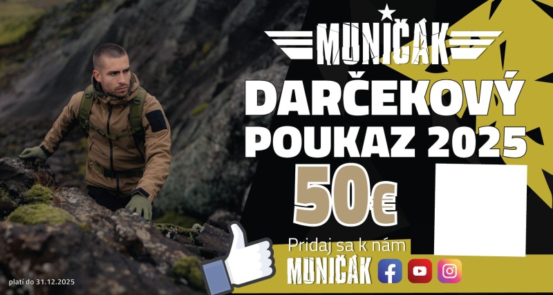 Darčekový poukaz 50€