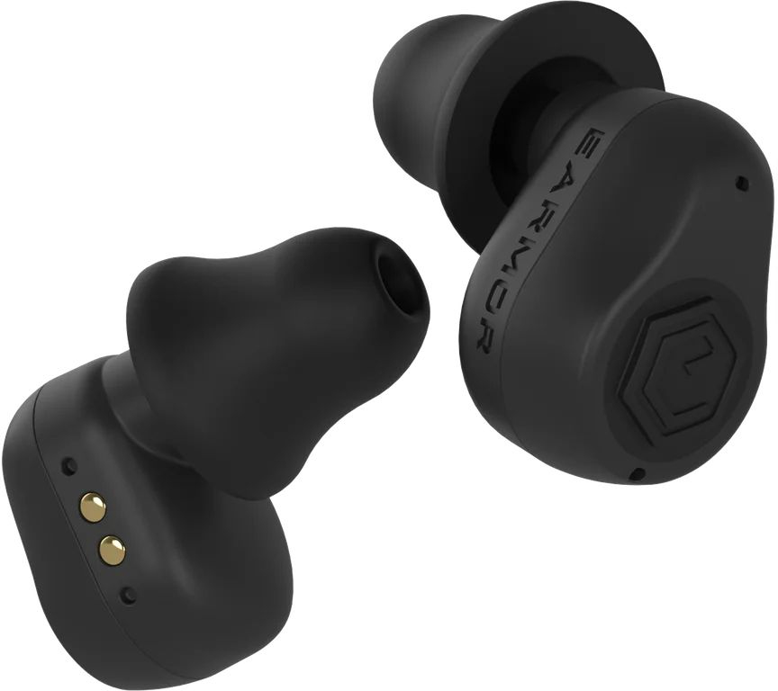 EARMOR Zátkové chrániče sluchu M23T - NRR 25 dB - Bluetooth 6.0 - čierne - (M23T-AI-BK)