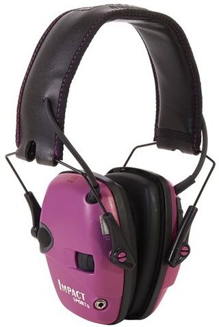HOWARD LEIGHT Sluchadlá Impact sport electronic earmuffs - ružové